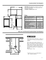 Предварительный просмотр 9 страницы Rangemaster RDZ60 Installation, Operation And Maintenance Instructions