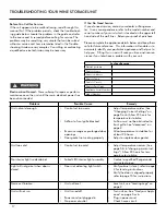 Предварительный просмотр 18 страницы Rangemaster RDZ60 Installation, Operation And Maintenance Instructions