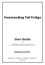 Preview for 1 page of Rangemaster RFSFR60BL/C User Manual & Installation & Service Instructions