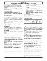 Preview for 12 page of Rangemaster RG70 User Manual & Installation & Service Instructions