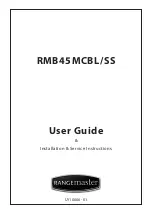 Rangemaster RMB45MCBL/SS User Manual preview