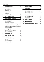 Preview for 3 page of Rangemaster RMB605BL/SS User Manual & Installation & Service Instructions