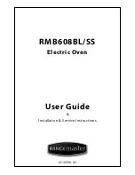 Rangemaster RMB608BL User Manual предпросмотр