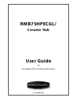 Rangemaster RMB75HPECGL User Manual preview