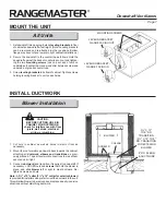 Preview for 7 page of Rangemaster RMDD3004 User Manual