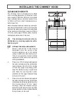 Preview for 12 page of Rangemaster RMHDT110SS User'S Manual & Installation Instructions