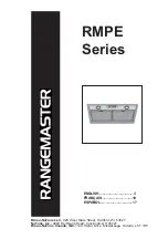 Preview for 1 page of Rangemaster RMPE User Manual