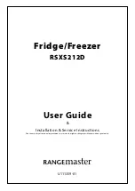 Preview for 1 page of Rangemaster RSXS212D User Manual & Installation & Service Instructions