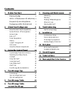 Preview for 3 page of Rangemaster RSXSDL21 Deluxe User Manual & Installation & Service Instructions