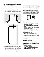 Preview for 4 page of Rangemaster SxS 661 User Manual