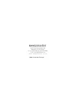 Preview for 20 page of Rangemaster SxS Refrigeration U109200-03 User Manual