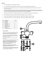 Preview for 2 page of Rangemaster TAD3 Instructions For Use And Instalation