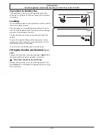 Preview for 29 page of Rangemaster Toledo 110 Dual Fuel User'S Manual & Installation Instructions