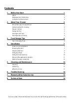 Preview for 2 page of Rangemaster U110120 - 01A Installation And User Manual