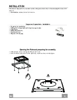 Preview for 8 page of Rangemaster ZEST HOOD Instruction Manual