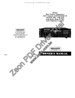 Ranger Communications RCI-2980 Owner'S Manual preview