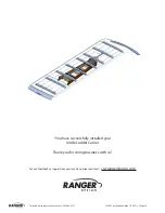 Предварительный просмотр 10 страницы Ranger design 1050-FS Installation Manual