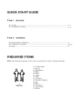 Preview for 2 page of Ranger design 1525-PC Installation Manual