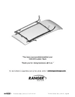 Preview for 20 page of Ranger design 1530-NS Installation Manual