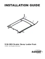 Preview for 1 page of Ranger design 1530-NSX Installation Manual