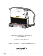 Предварительный просмотр 17 страницы Ranger design 3320-PC Installation Manual