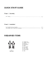 Preview for 2 page of Ranger design 5069-2 Installation Manual