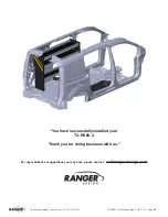 Предварительный просмотр 14 страницы Ranger design T4-RS60-3 Installation Manual