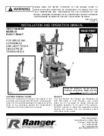 Ranger Products R23AT Installation And Operation Manual preview