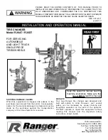 Ranger Products R26AT Installation And Operation Manual preview