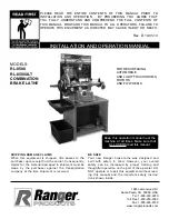 Preview for 1 page of Ranger Products RL-8500 Installation And Operation Manual