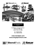 Preview for 54 page of Ranger Products RL-8500 Installation And Operation Manual