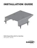 Ranger 5058 Installation Manual preview