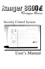 Предварительный просмотр 1 страницы Ranger 8600E User Manual