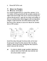 Предварительный просмотр 13 страницы Ranger BN055 Instructions For Use Manual