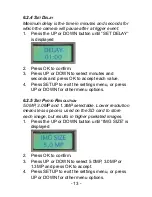 Preview for 13 page of Ranger BN058 Instructions For Use Manual