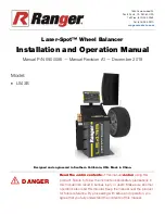 Ranger Laser-Spot LS43B Installation And Operation Manual preview