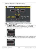 Предварительный просмотр 23 страницы Ranger Laser-Spot LS43B Installation And Operation Manual