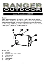 Preview for 1 page of Ranger LS010A Quick Start Manual