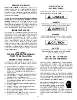 Preview for 3 page of Ranger R30XLT Installation And Operation Manual