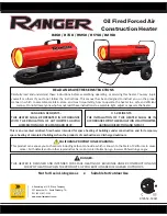 Preview for 1 page of Ranger R45K Manual