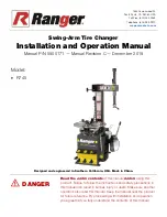 Preview for 1 page of Ranger R745 Installation And Operation Manual