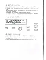 Предварительный просмотр 10 страницы Ranger RCI-2900 Owner'S Manual