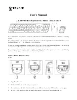 Ranger RG2ACKB419 User Manual предпросмотр