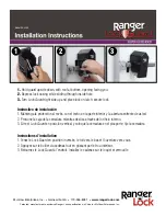 Ranger RGSE-00 Installation Instructions Manual preview