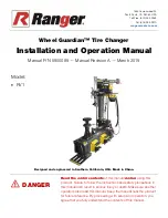 Preview for 1 page of Ranger Wheel Guardian RV1 Installation And Operation Manual