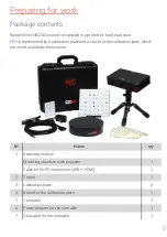 Preview for 5 page of Rangevision NEO Setup And Calibration Instructions