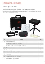 Предварительный просмотр 5 страницы Rangevision NEO Setup And Calibration Instructions