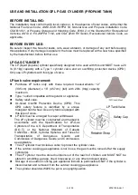 Preview for 4 page of Rankam GR2234801-MM-00 Assembly & Operating Instructions