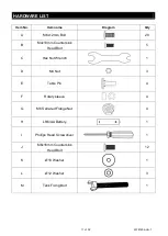 Preview for 11 page of Rankam GR2234801-MM-00 Assembly & Operating Instructions