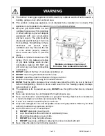 Preview for 3 page of Rankam GR2264401-GS-00 Assembly & Operating Instructions